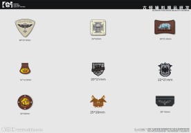 服装吊牌 装饰标 皮标 皮牌