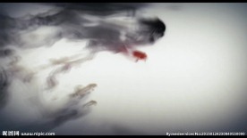 水墨动画led视频素材