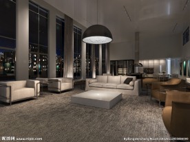 会所休息区效果图