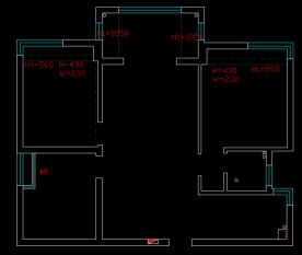 阳光地中海CAD户型