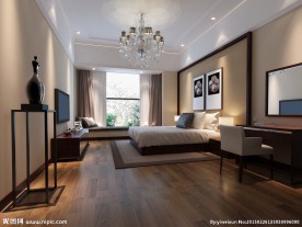 宾馆标间大床房