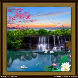 风景山水画