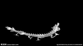 银龙飞舞透明通道素材