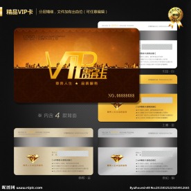 VIP卡模板