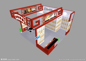 展览 展示模型 3D模型