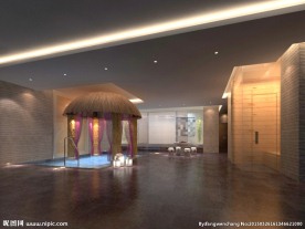 洗浴中心效果图