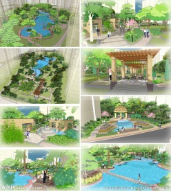 居住区SU成套模型