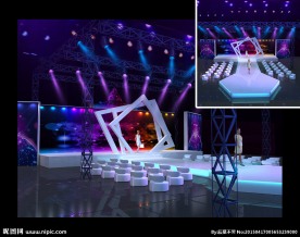 3DT台走秀舞台效果图