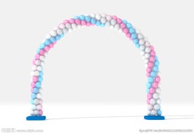 婚庆气球拱门