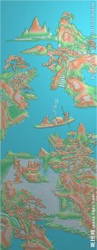 山水精雕