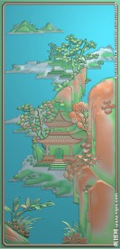 山水精雕图