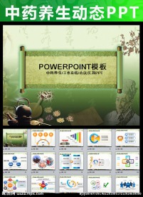 中医学中草药中药养生保健动态P