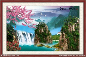 风景如画 流水生财