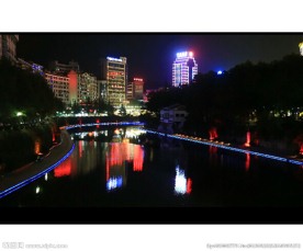 贵州遵义丁字口湘江河光斑素材合