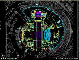 大剧院布置总平面图