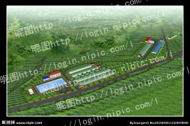 农业园区效果图