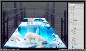 3D地贴画 3D画展 立体地画