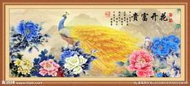 国画 花开富贵