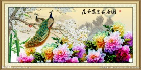 花开富贵牡丹图