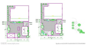 别墅建筑平面设计CAD图纸