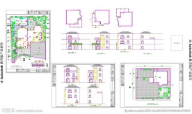 别墅建筑CAD图
