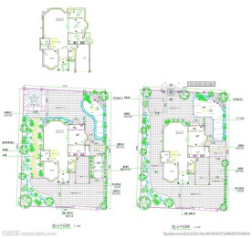 ＣＡＤ别墅建筑设计
