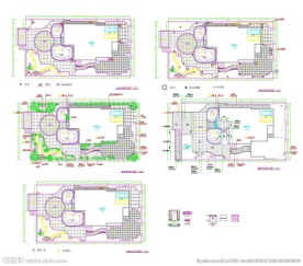 CAD别墅户型设计