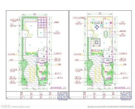 家居施工平面图模板