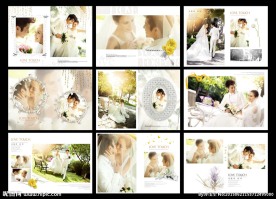 婚纱照模板 婚纱照相册