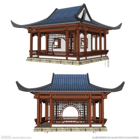 水榭草图大师SU模型