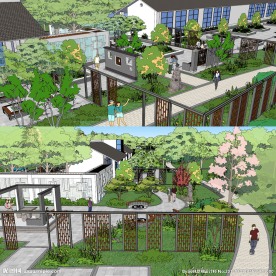 超精品中式景观草图大师SU模型