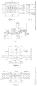桥梁护栏建筑CAD 图