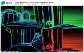 超炫动感光线城市 DVJ视频