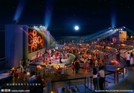 游轮设施露天剧场