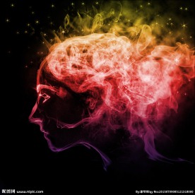 流光溢彩唯美抽象人物头像