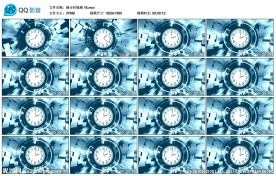 时钟倒计时LED大屏幕背景视频