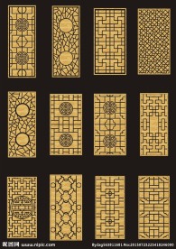 镂空雕花