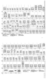 家居窗户CAD图集