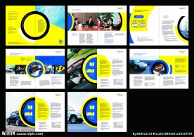 国外画册版式设计 画册内页排版