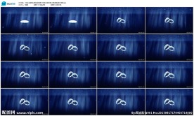 婚礼LED视频贝壳里出戒指背景