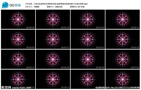 网状光效唯美光球led背景素材