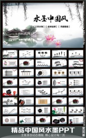 中国风江南风光PPT模板