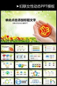 妇联三八妇女巾帼年终总结动态P