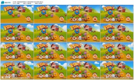 搞笑愤怒的小鸟酒吧夜场vj背景