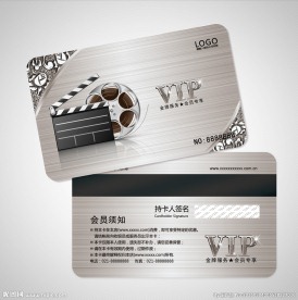 电影会员卡图片
