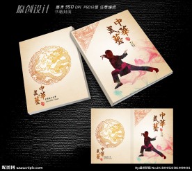 中国风武术书籍设计
