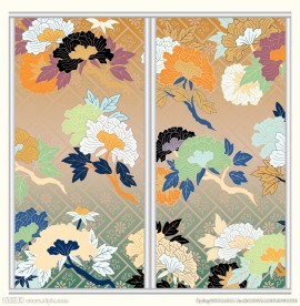 古典花纹