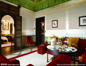 墙纸室内展示效果图