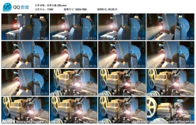 机械背景影视素材LED 背景