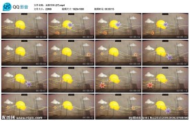 卡通太阳花云朵儿童节目LED